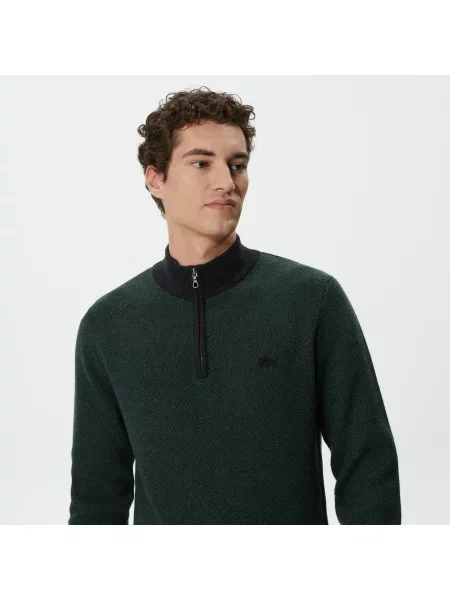 Lacoste Sweter Lacoste zielony