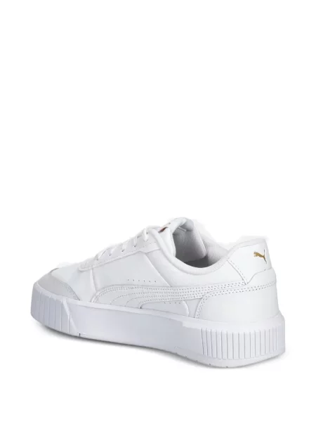 Top Puma cu platformă alb