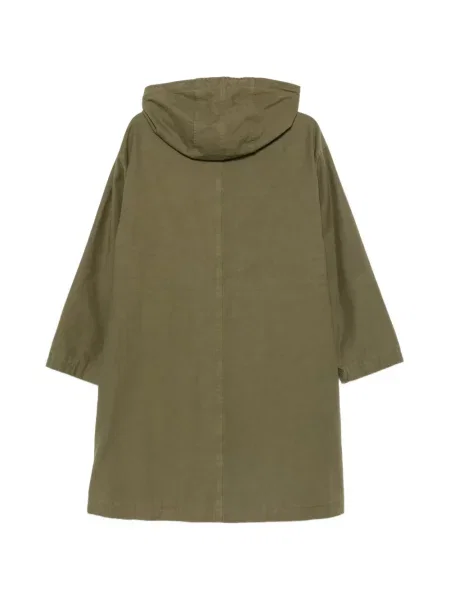 Geacă parka Nili Lotan cu glugă verde