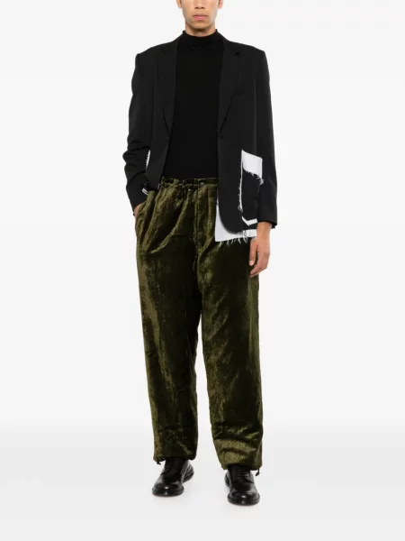 Pantaloni Yohji Yamamoto verde