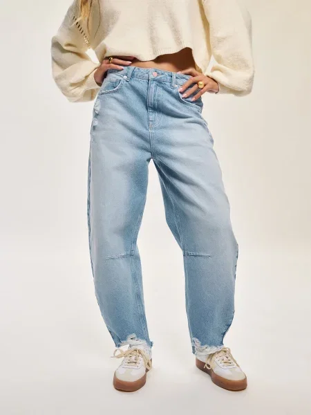 ABOUT YOU x Kamila Šikl Džínsy denim modrá