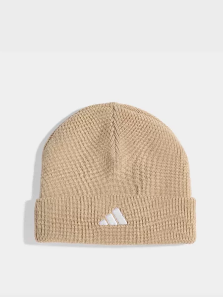 Детская шапка Adidas бежевая