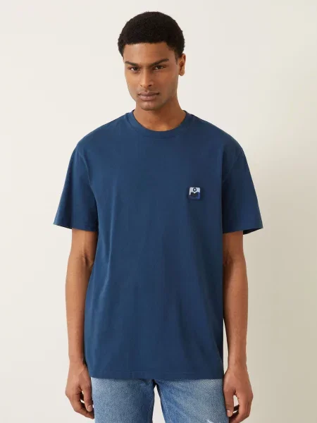 Isabel Marant Tričko Hugo tmavě modrá