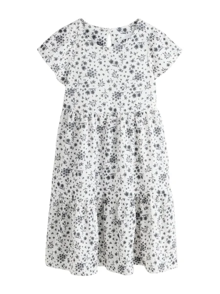 Next Rochie gri închis alb