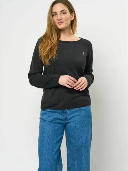 U.S. POLO ASSN. Pulóver UWMay' fekete