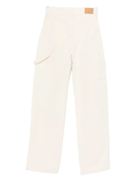 Pantaloni Superdry alb