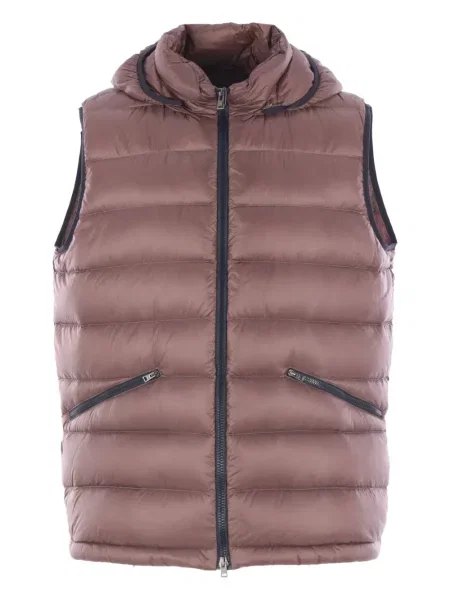 Vestă Herno cu glugă maro