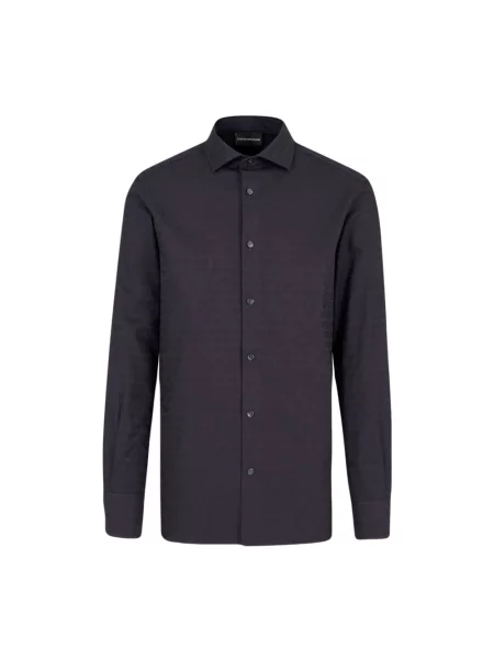 Koszula Emporio Armani casual niebieska