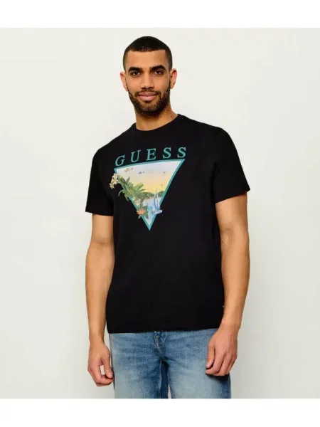 GUESS Tricou negru