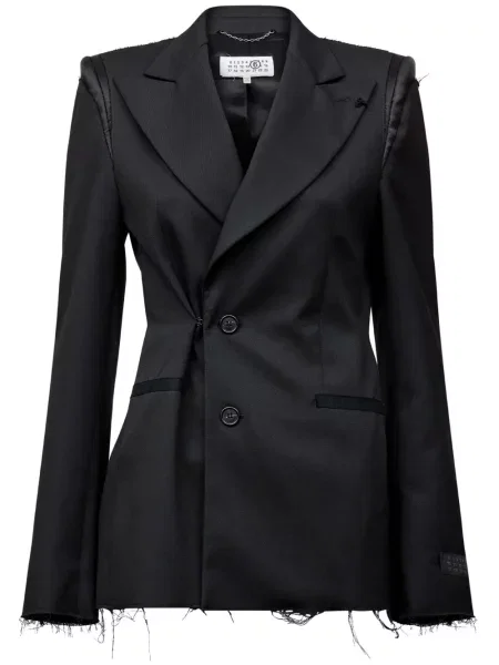 Sacou Mm6 Maison Margiela negru