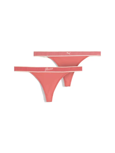 Набір трусів PUMA Tanga String 2p P комбінований верх рожевий
