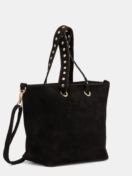 Замшевая сумка Answear.lab коричневая