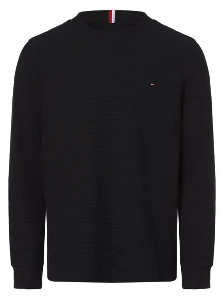 Tommy Hilfiger Sweter blau granatowy