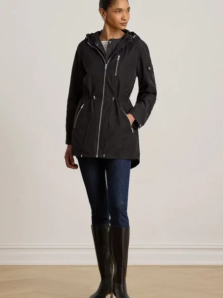 Geacă parka Lauren Ralph Lauren negru