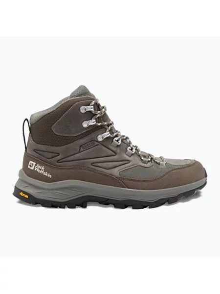 Buty trekkingowe Jack Wolfskin Cyrox Texapore Mid cold coffee