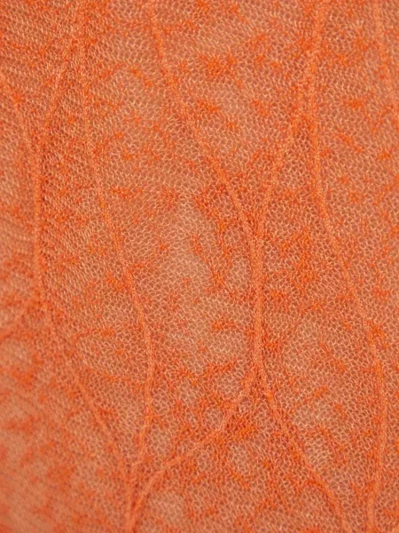 Pantaloni Résumé ajurate portocaliu