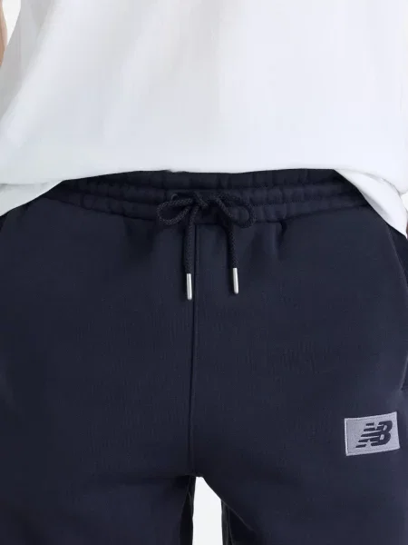 Флисовые спортивные штаны New Balance синие