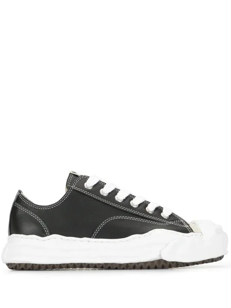 Sneakerși Maison Mihara Yasuhiro cu șireturi din dantelă negru