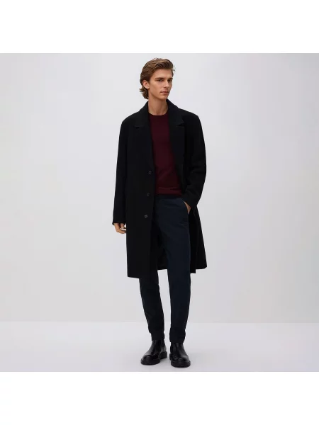 Reserved Kalhoty chino slim fit tmavomodrá