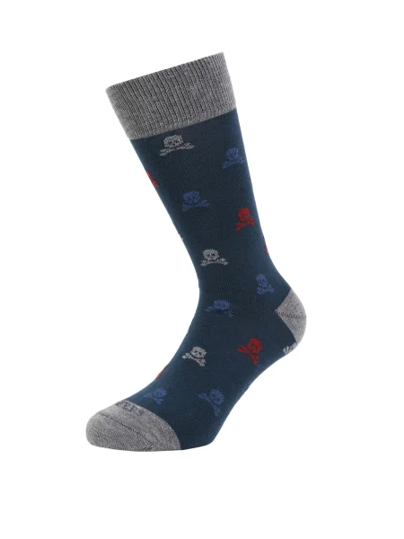 Scalpers Șosete închis / mai multe culori albastru