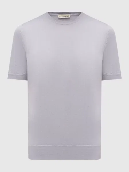 Футболка з шовком і кашеміром Cashmere&whiskey сіра