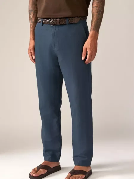 Next Pantaloni eleganți bleumarin