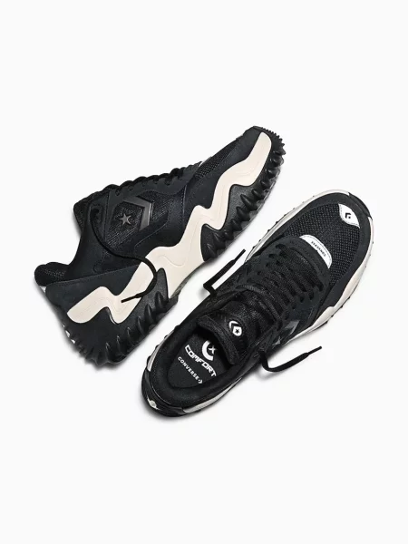 Sneakers Converse Wave Motion Trainer Black/ Natural Ivory/ Black EUR 37 fekete