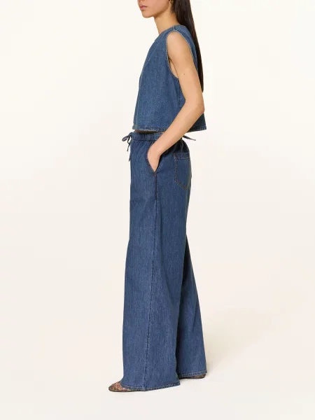Tommy Jeans Kalhoty V Džínovém Stylu modrá