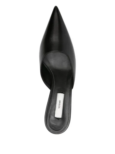 Papuci tip mules Toteme negru