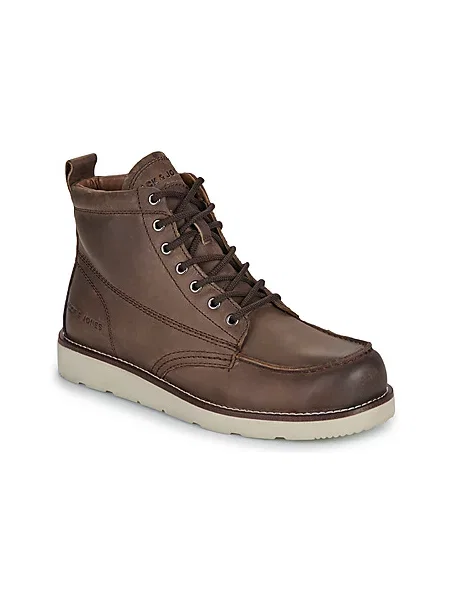 Škornji čez koleno Jack & Jones rjava