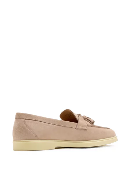 Pantofi loafer Magnanni din piele de căprioară roz