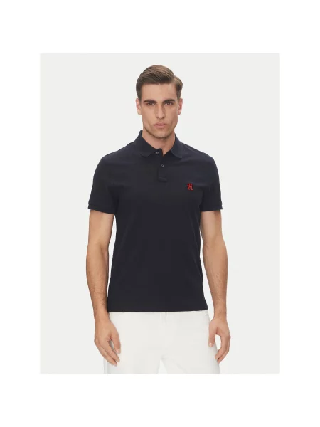 Tommy Hilfiger Polo marškinėliai Tamsiai Regular Fit mėlyna