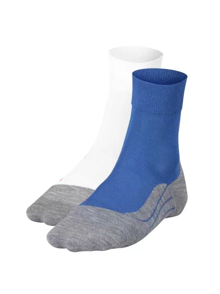 FALKE Sportzoknik kék / szürke fehér