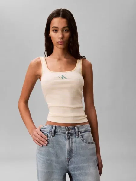 Calvin Klein Jeans Top galben