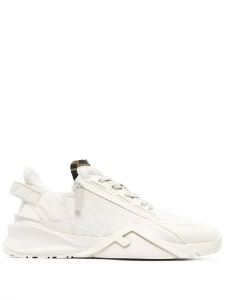 Sneakerși Fendi din piele