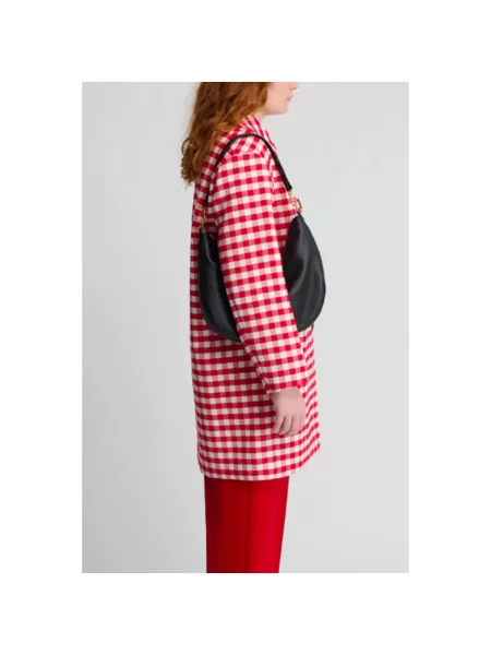 Torebka Mansur Gavriel skórzana czarna