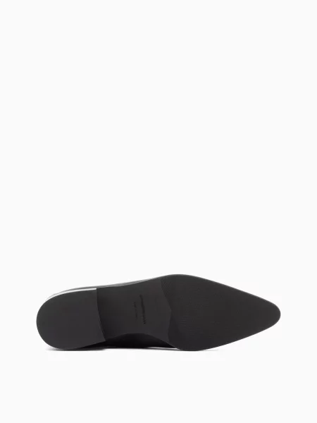 Кожаные ботинки челси Emporio Armani черные