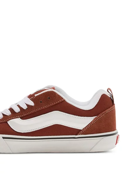 Sneakerși Vans cu dungi maro