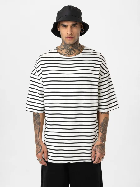Dandalo Tricou negru alb