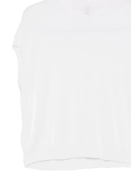 Kratak majica Boboutic s okruglim izrezom bijela