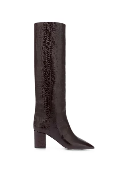 Botine Paris Texas din piele maro