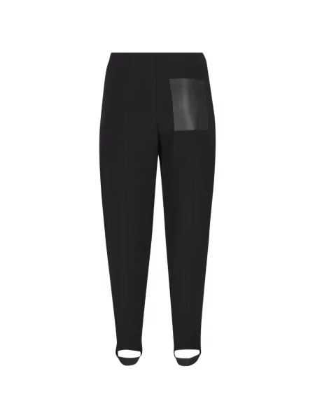 Pantaloni Loewe din piele negru
