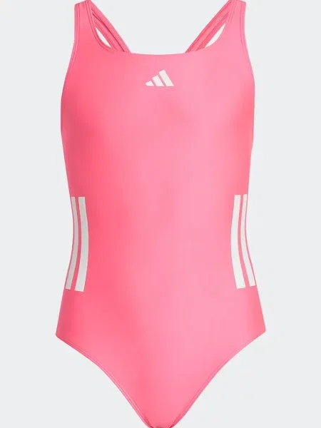 Adidas Performance Jednodílné dětské plavky růžové