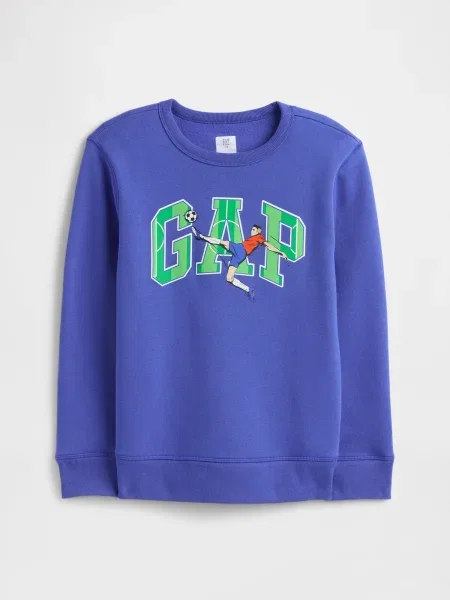 Gyerek melegítő felső Gap fehér