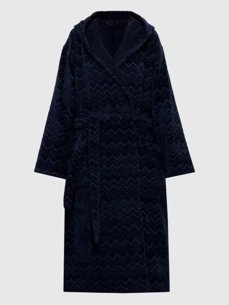 Махровый халат Missoni Home синий