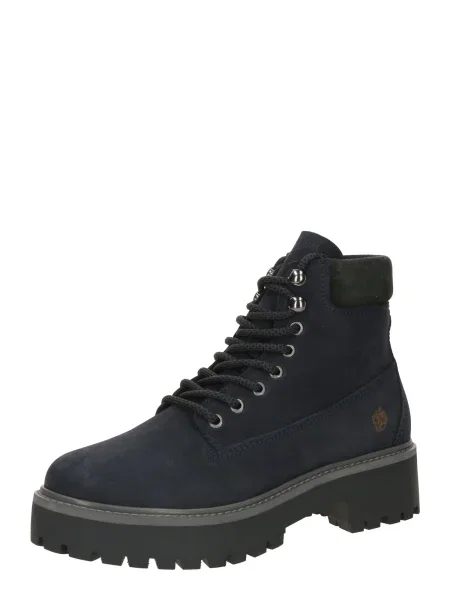 Apple of Eden Šněrovací kozačky FRANCES tmavě modrá