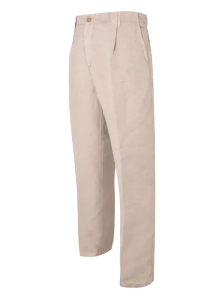 Pantaloni 120% Lino plisate