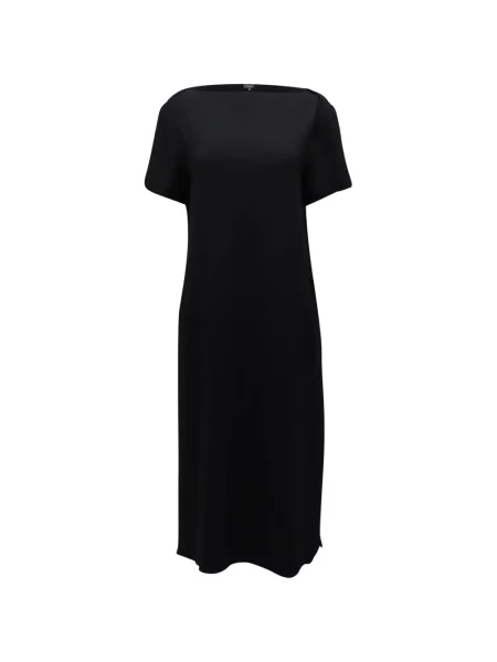 Rochie midi Theory din crep negru