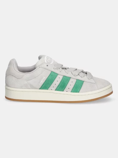 Замшевые кроссовки Adidas Originals серые