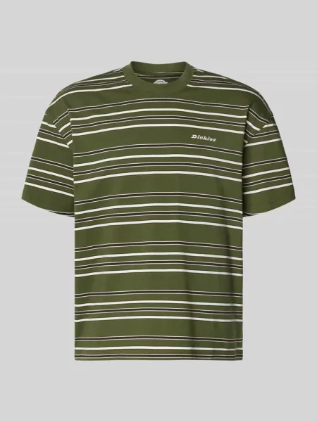 T-shirt z wyhaftowanym logo model EAST LIBERTY' Dickies zielona